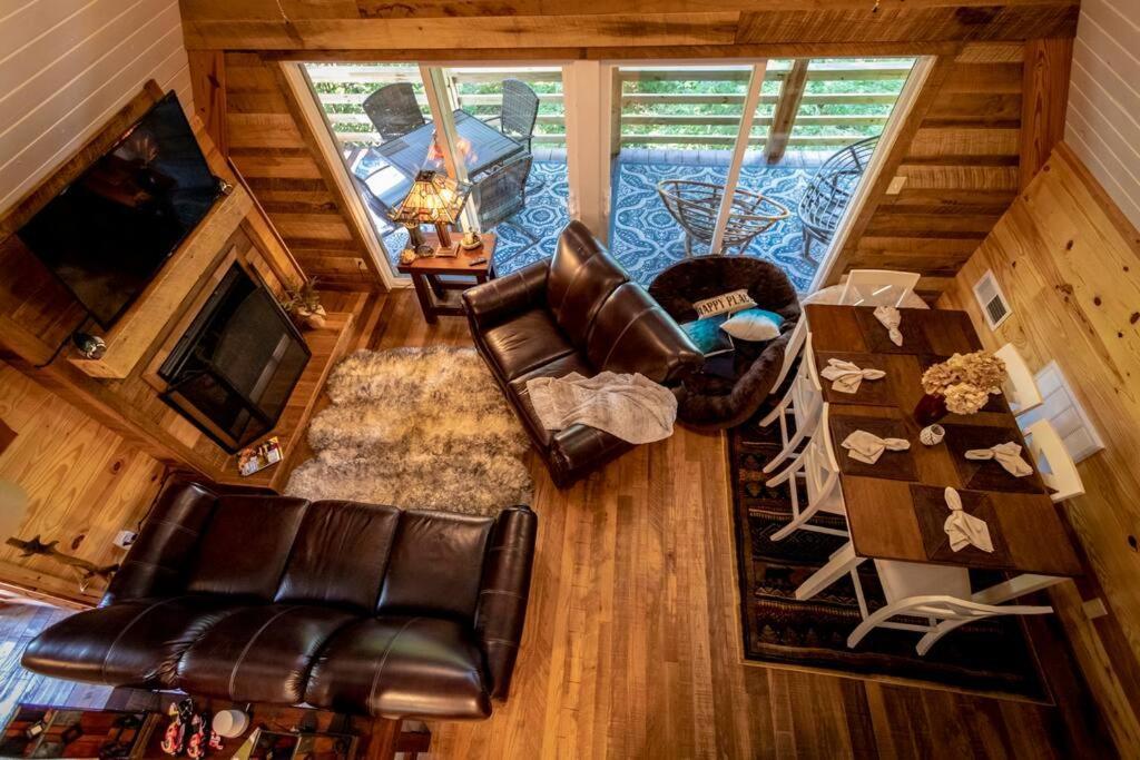 Rustic Luxurious A-Frame With Jacuzzi Fast Internet Villa Robbinsville Exterior foto